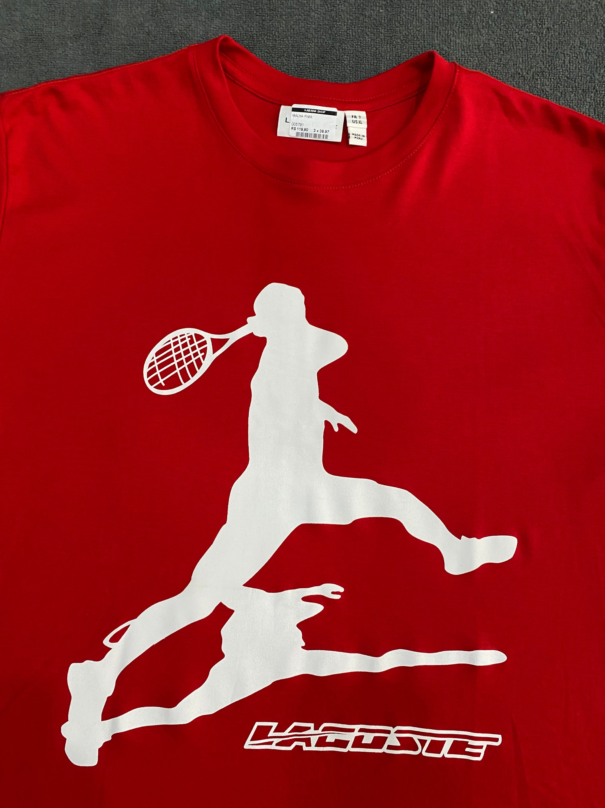 CAMISETA MALHA PIMA LCST - VERMELHO
