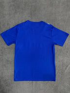 CAMISETA MALHA PIMA LCST - AZUL/BRANCO