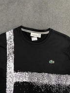 CAMISETA MALHA PIMA LCST - PRETA/BRANCA