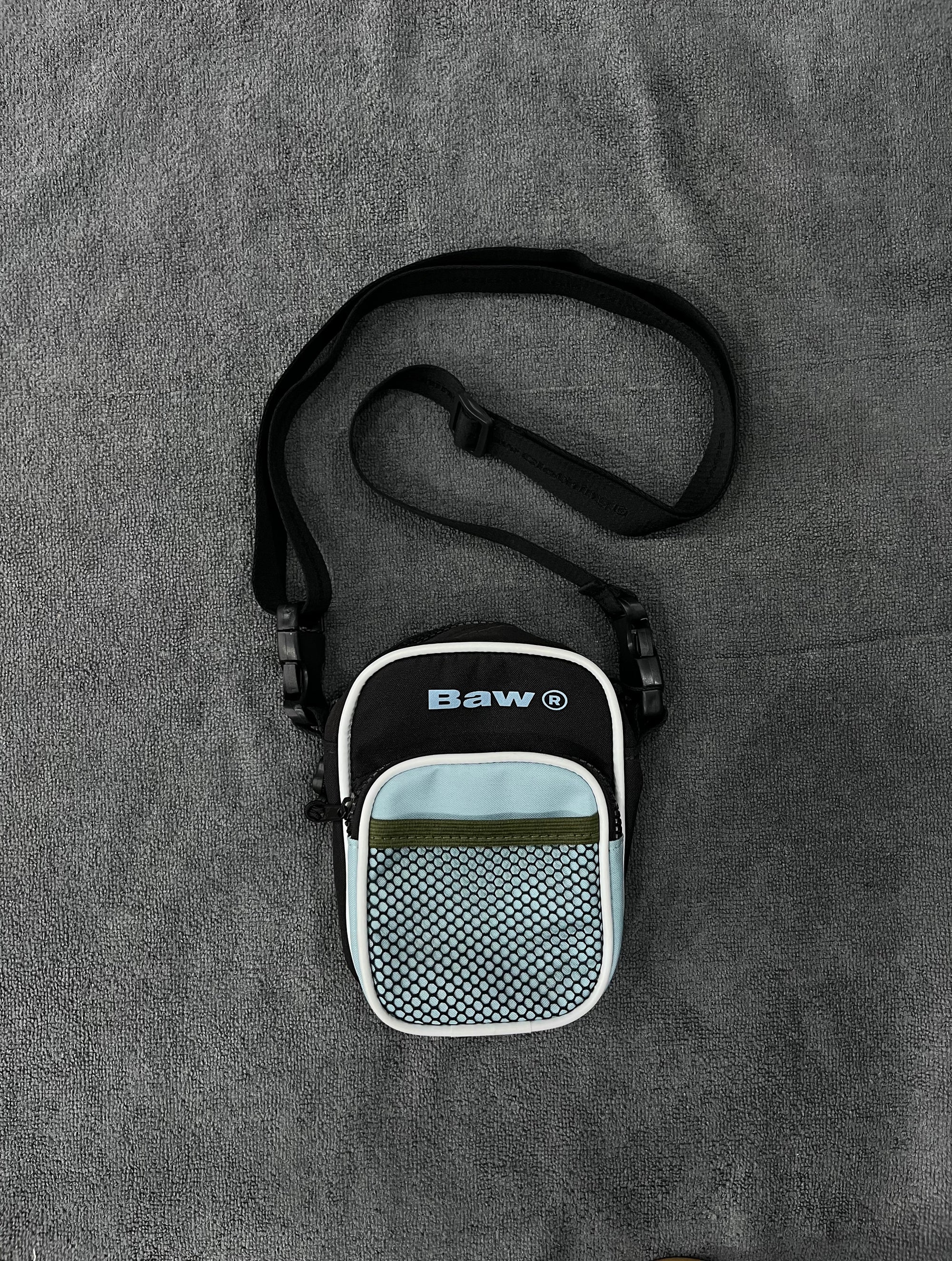 SHOULDER BAG BAW - PRETA/AZUL