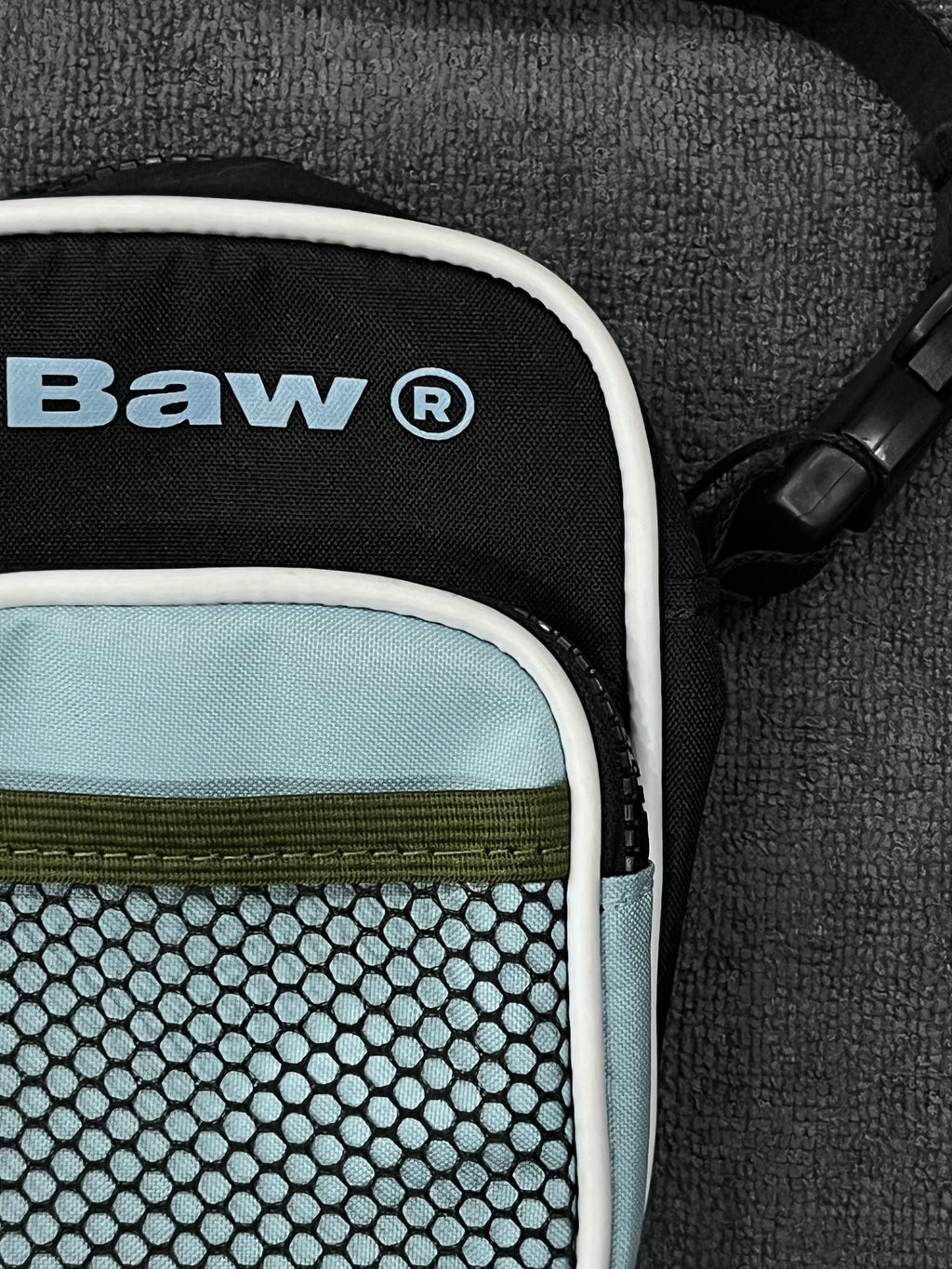 SHOULDER BAG BAW - PRETA/AZUL