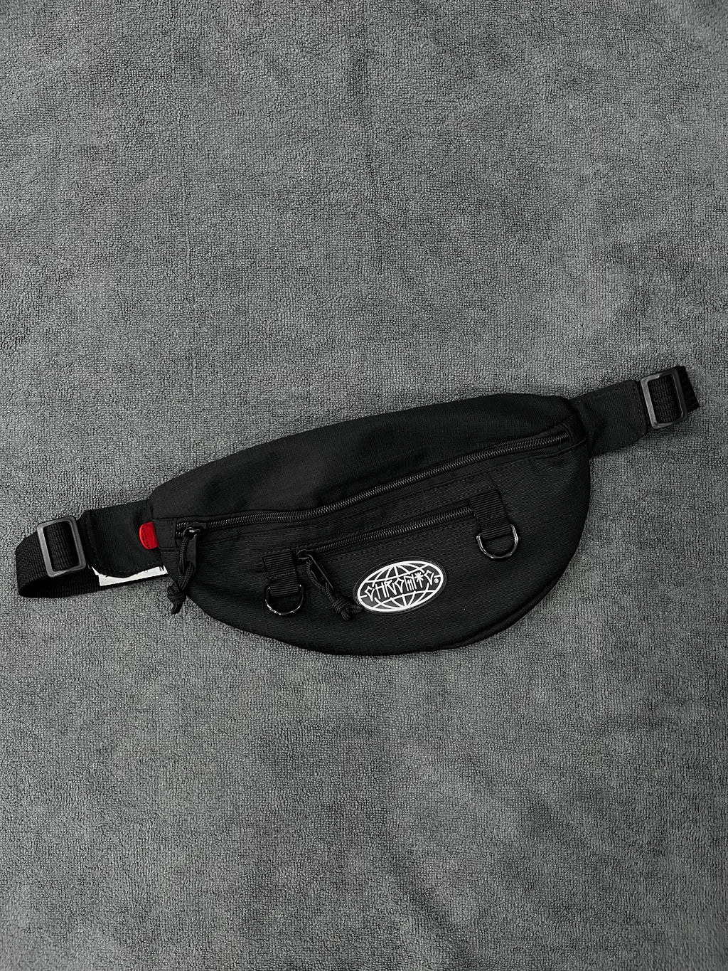 SHOULDER BAG CHRONIC LOGO - PRETA