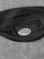 SHOULDER BAG CHRONIC LOGO - PRETA