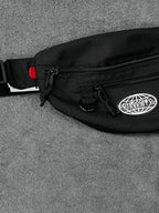 SHOULDER BAG CHRONIC LOGO - PRETA