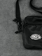 SHOULDER BAG CHRONIC LOGO - PRETA