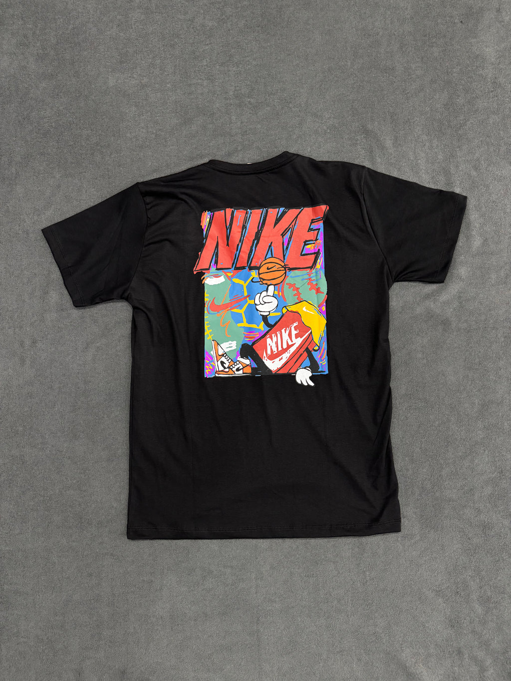 CAMISETA NK BASKET - PRETA