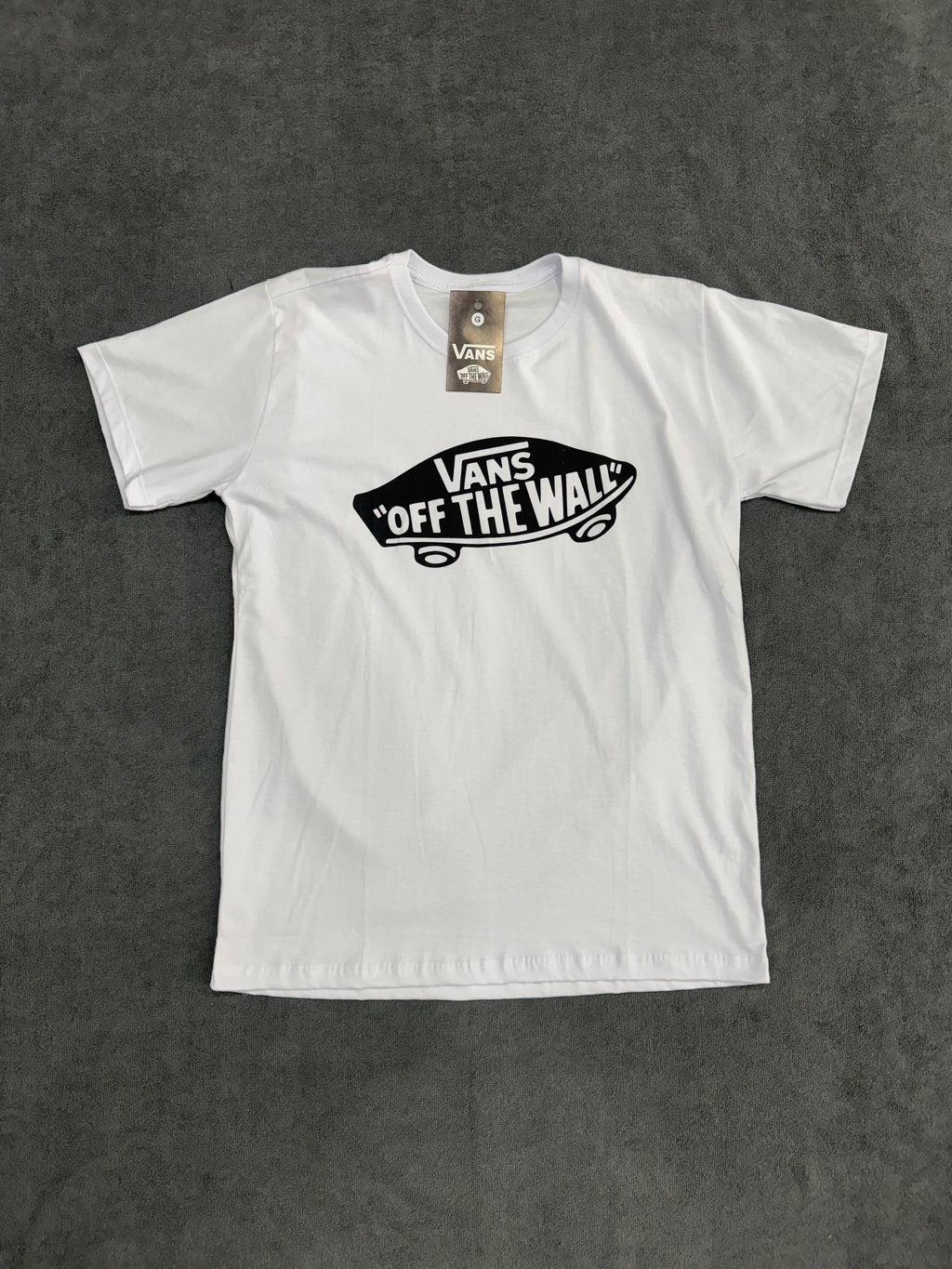 CAMISETA VANS THE WALL - BRANCO