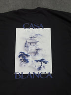 CAMISETA OVERSIZED CASA BLANCA - PRETA