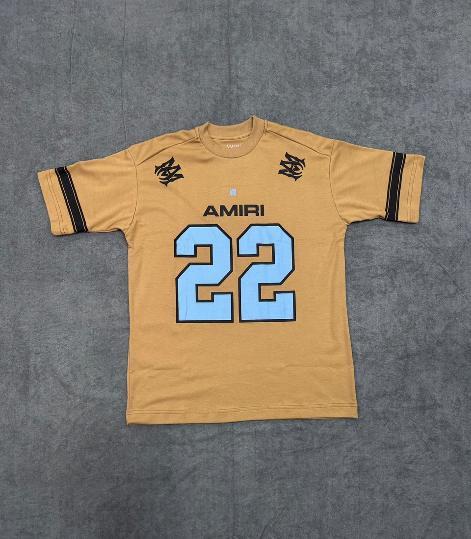 CAMISETA OVERSIZED AMIRI 22 - BEGE