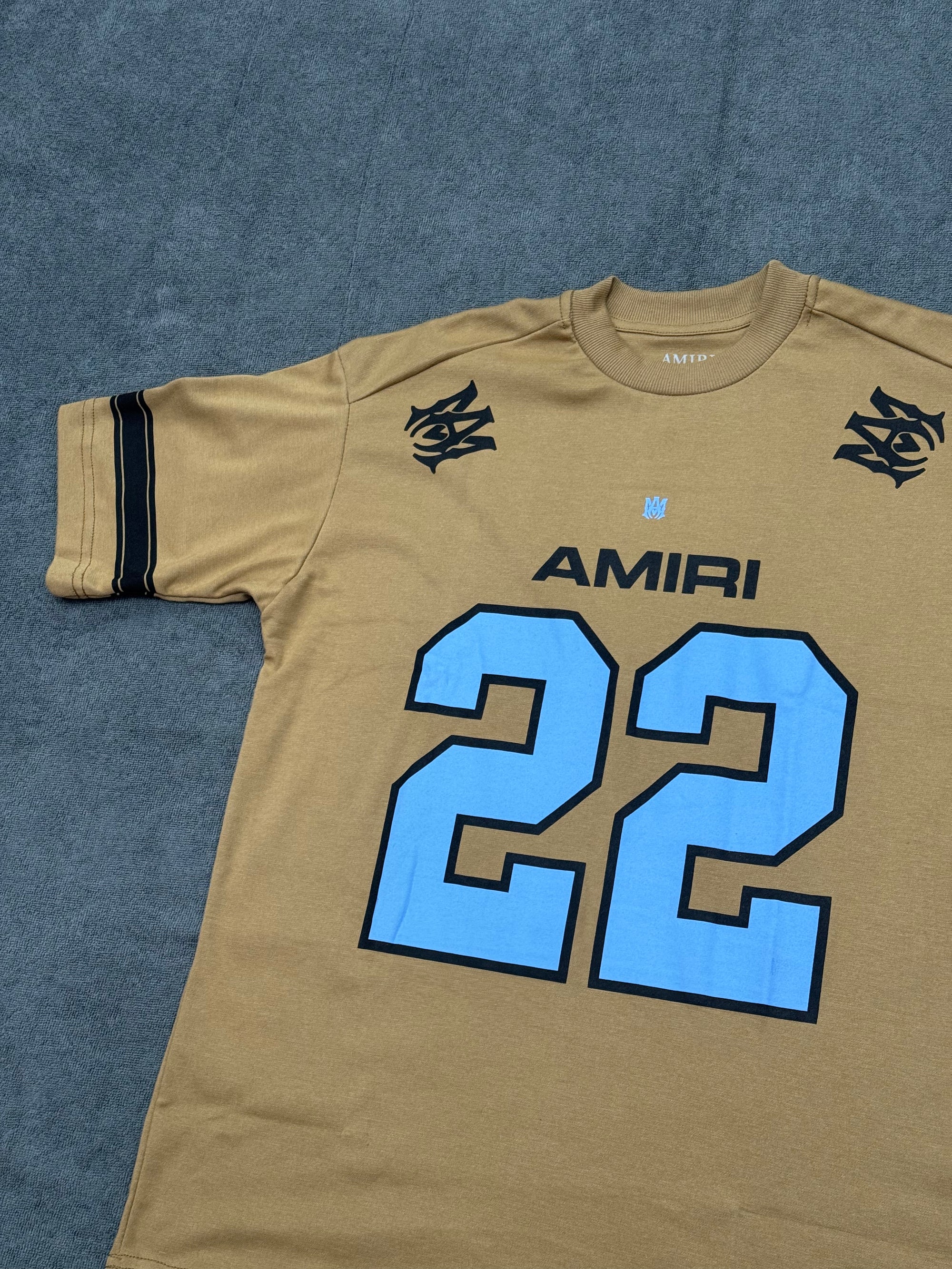 CAMISETA OVERSIZED AMIRI 22 - BEGE