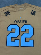 CAMISETA OVERSIZED AMIRI 22 - BEGE