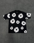 CAMISETA OVERSIZED DENIM TEARS - PRETA