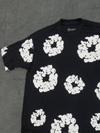 CAMISETA OVERSIZED DENIM TEARS - PRETA