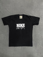 CAMISETA NK DOUBLE LOGO - PRETA