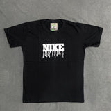 CAMISETA NK DOUBLE LOGO - PRETA