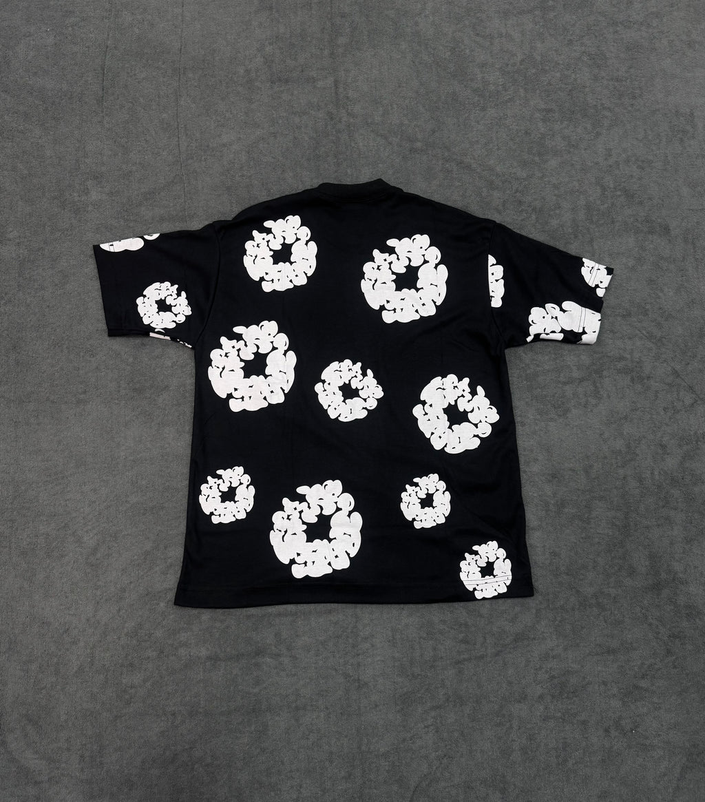 CAMISETA OVERSIZED DENIM TEARS - PRETA