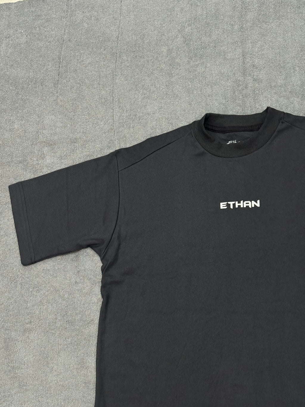 CAMISETA OVERSIZED NK NÃO PARE - PRETA