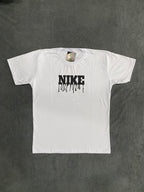 CAMISETA NK DOUBLE LOGO - BRANCA