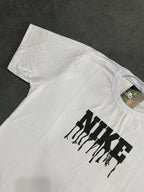 CAMISETA NK DOUBLE LOGO - BRANCA