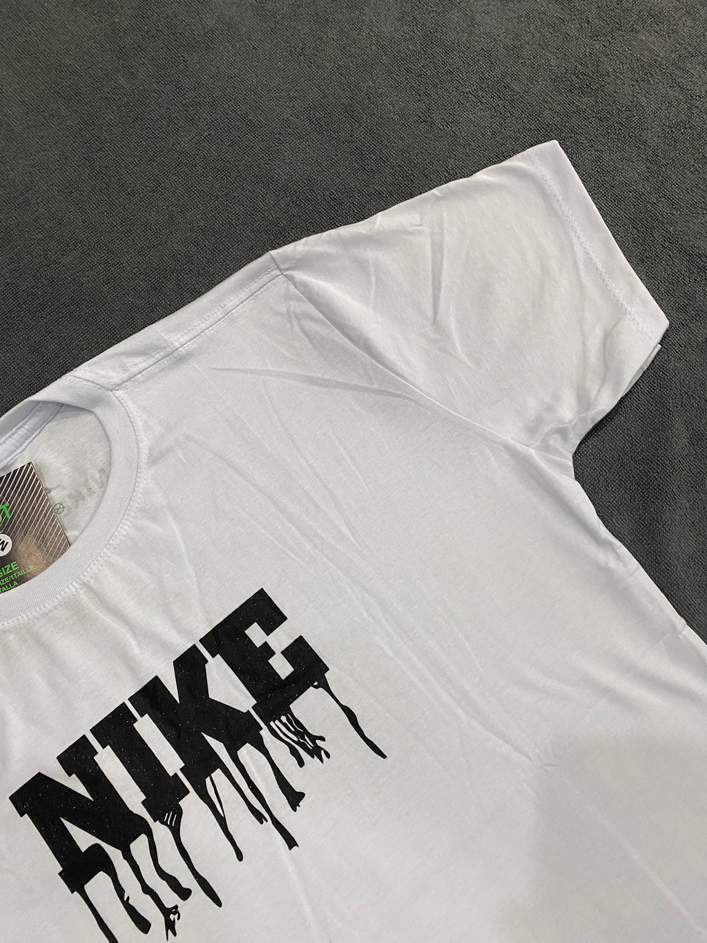 CAMISETA NK DOUBLE LOGO - BRANCA
