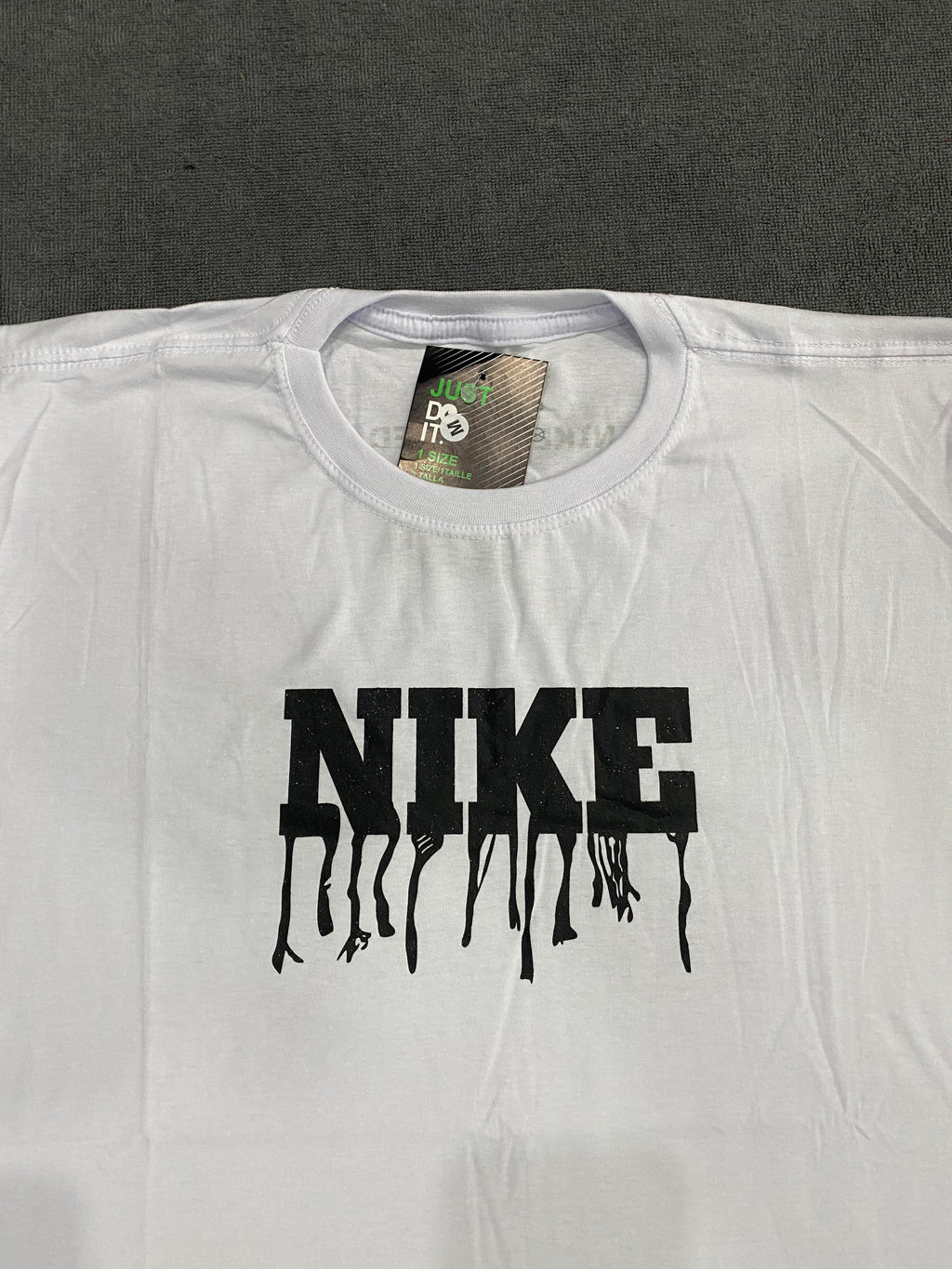 CAMISETA NK DOUBLE LOGO - BRANCA