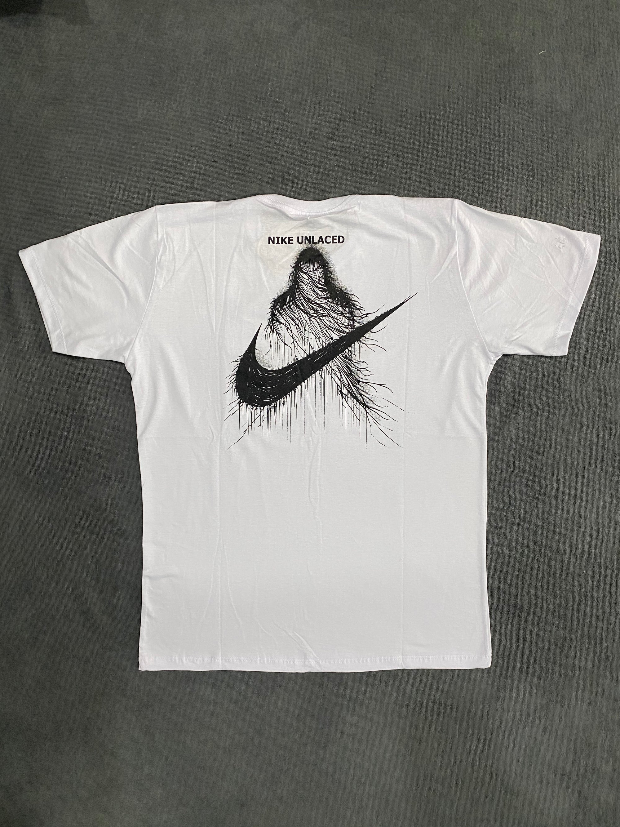 CAMISETA NK DOUBLE LOGO - BRANCA