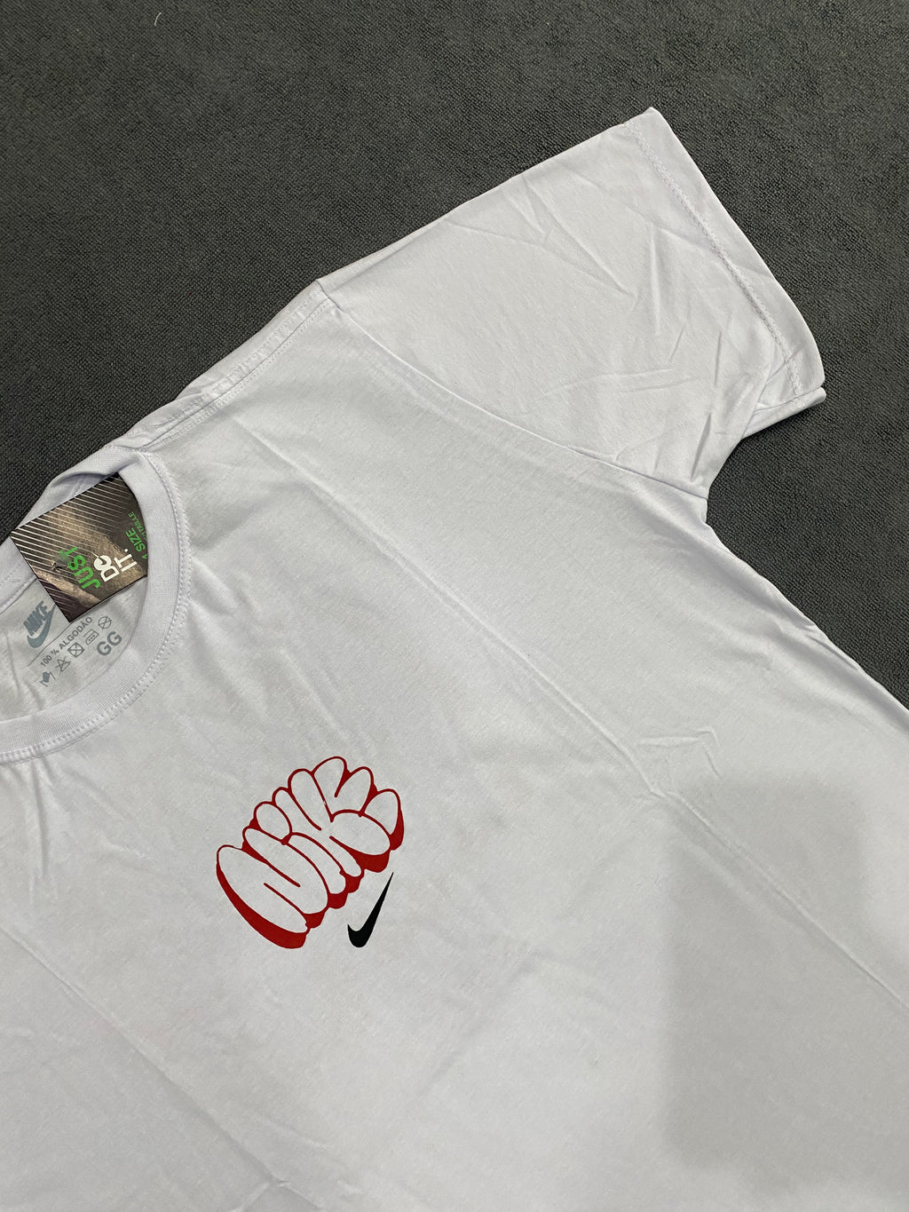 CAMISETA NK TWO LOGO - BRANCA