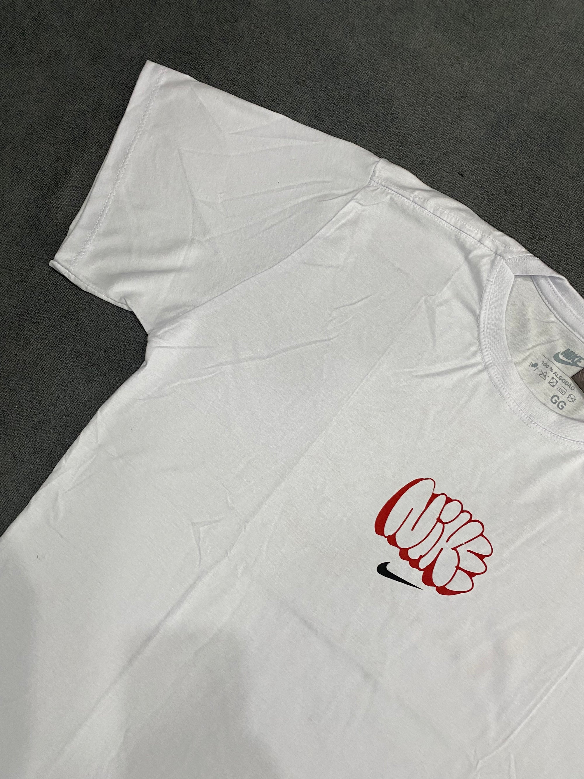 CAMISETA NK TWO LOGO - BRANCA