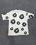 CAMISETA OVERSIZED DENIM TEARS - BRANCA