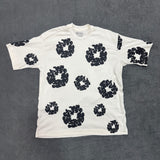 CAMISETA OVERSIZED DENIM TEARS - BRANCA