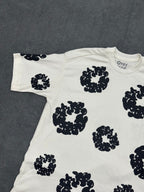 CAMISETA OVERSIZED DENIM TEARS - BRANCA