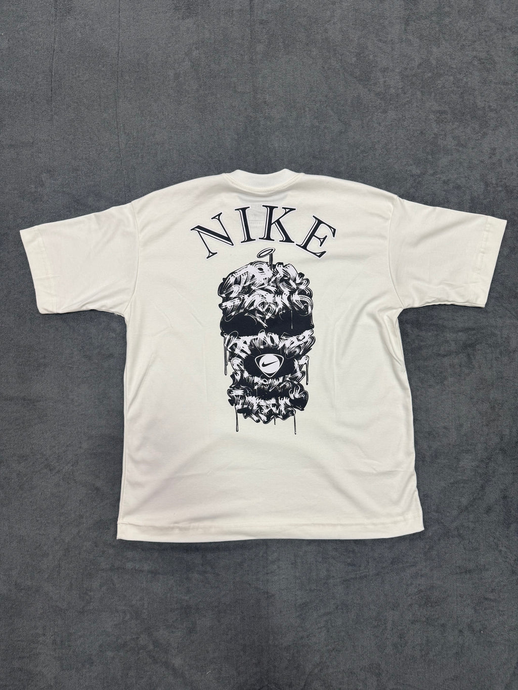 CAMISETA OVERSIZED NK BALACLAVA - BRANCA