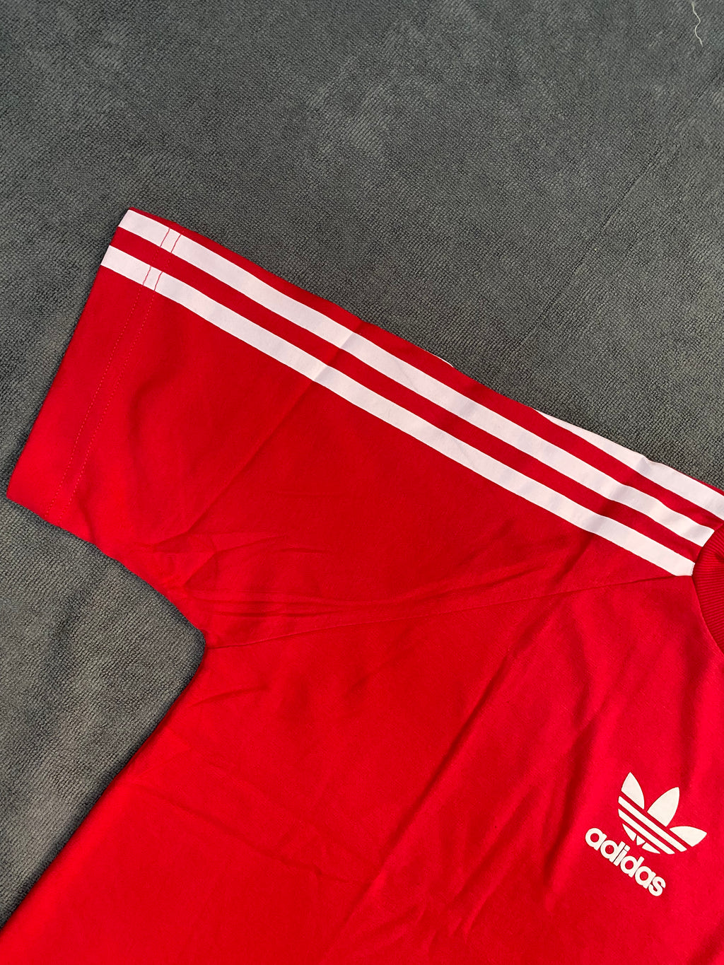 CAMISETA ADD OVERSIZED LOGO - VERMELHA