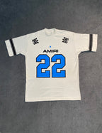 CAMISETA OVERSIZED AMIRI 22 - BRANCA