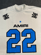 CAMISETA OVERSIZED AMIRI 22 - BRANCA