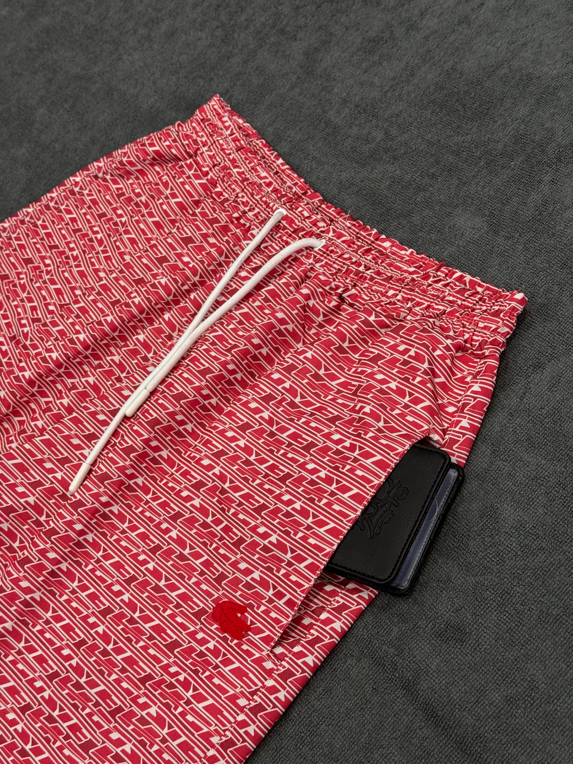 BERMUDA TACTEL LSCT - VERMELHO