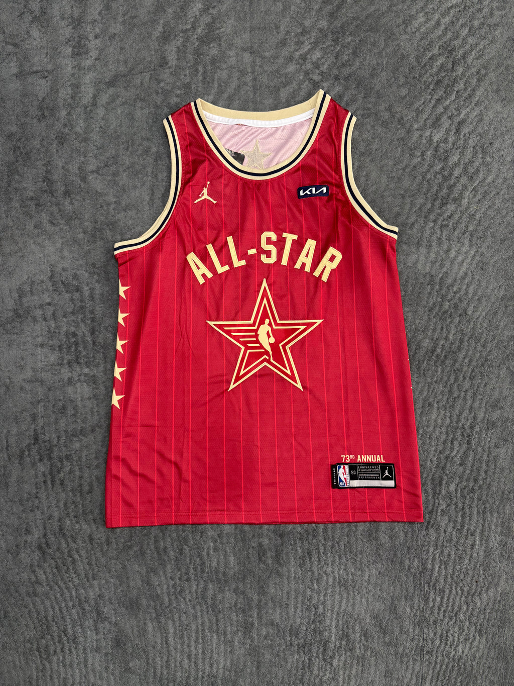REGATA BASQUETE JORDAN ALL STAR - VERMELHA