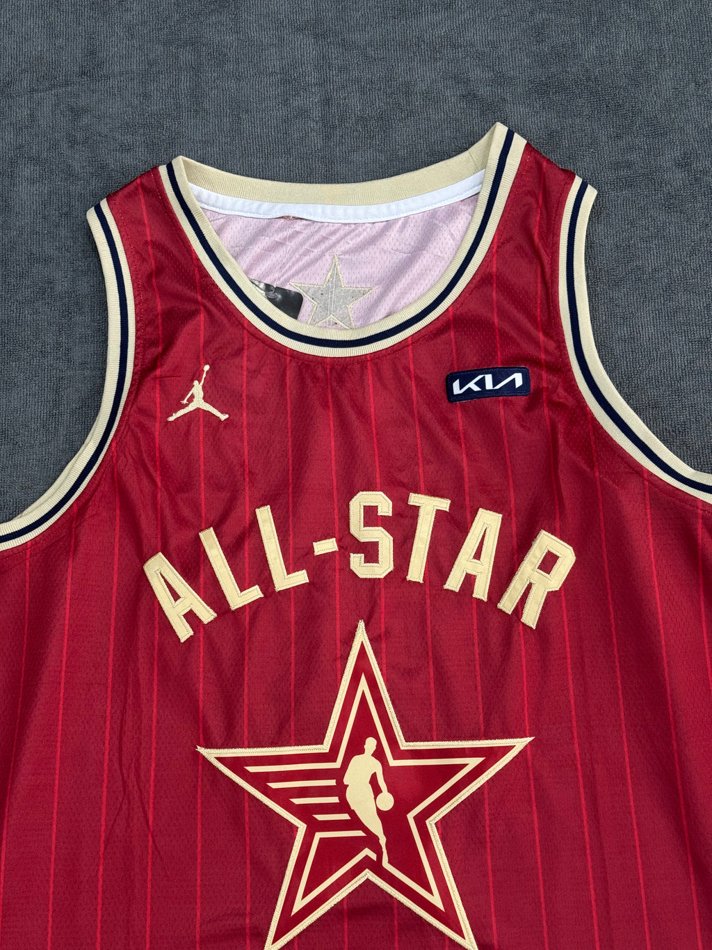REGATA BASQUETE JORDAN ALL STAR - VERMELHA