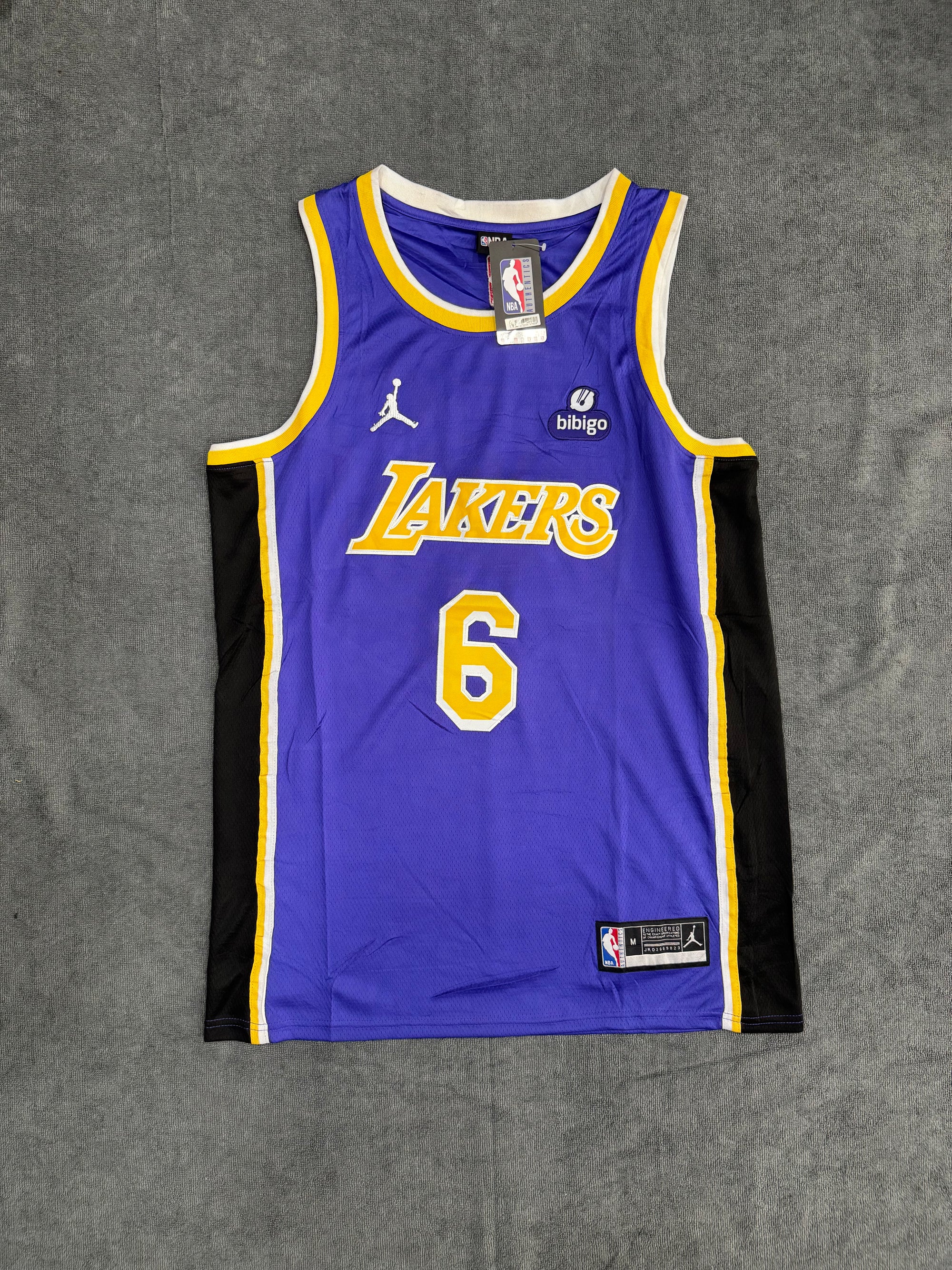 REGATA BASQUETE JORDAN LAKERS - ROXO