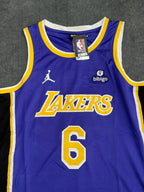 REGATA BASQUETE JORDAN LAKERS - ROXO