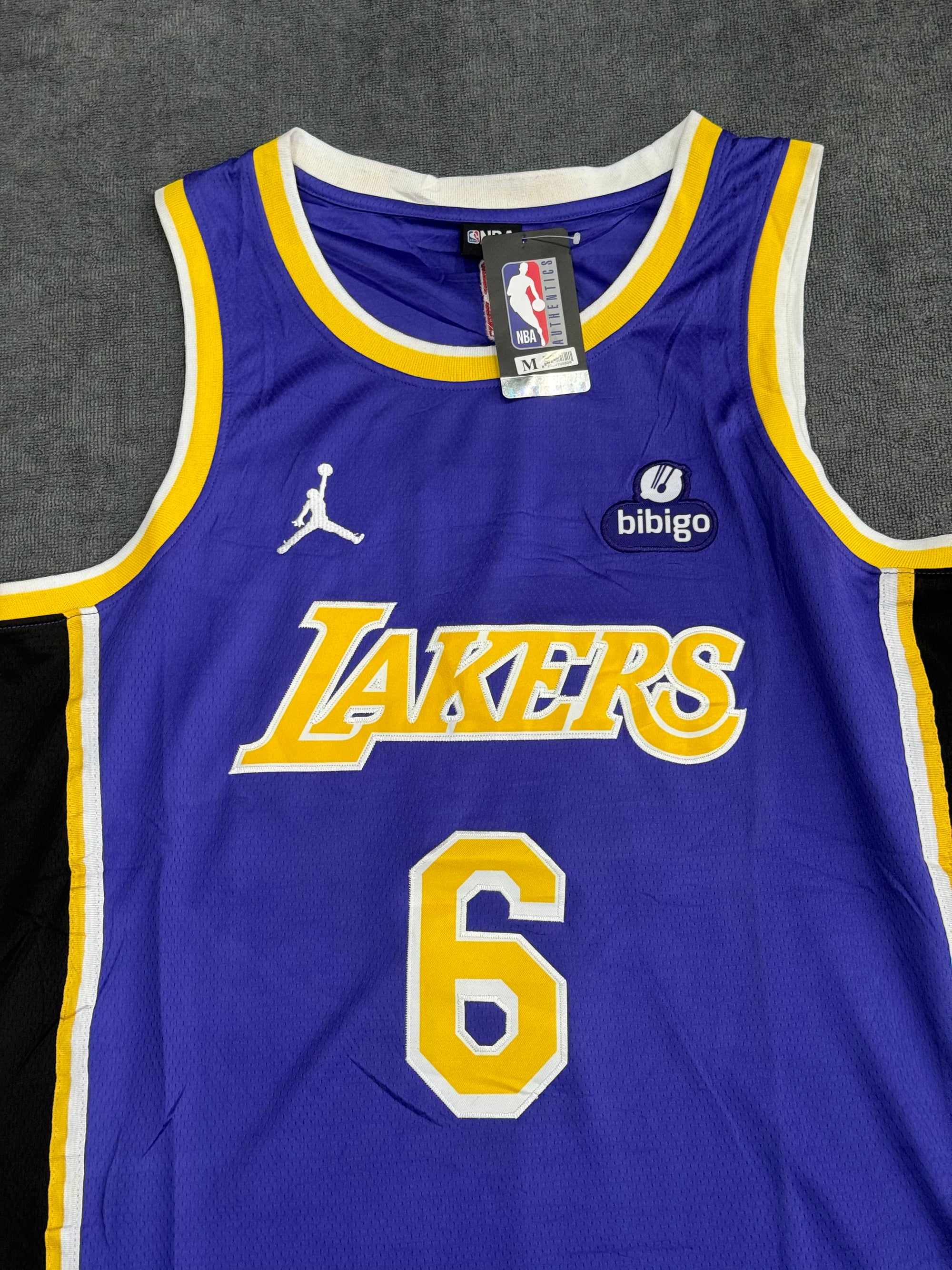 REGATA BASQUETE JORDAN LAKERS - ROXO