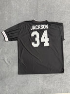 CAMISETA FUTEBOL AMERICANO RAIDERS 34 - PRETA