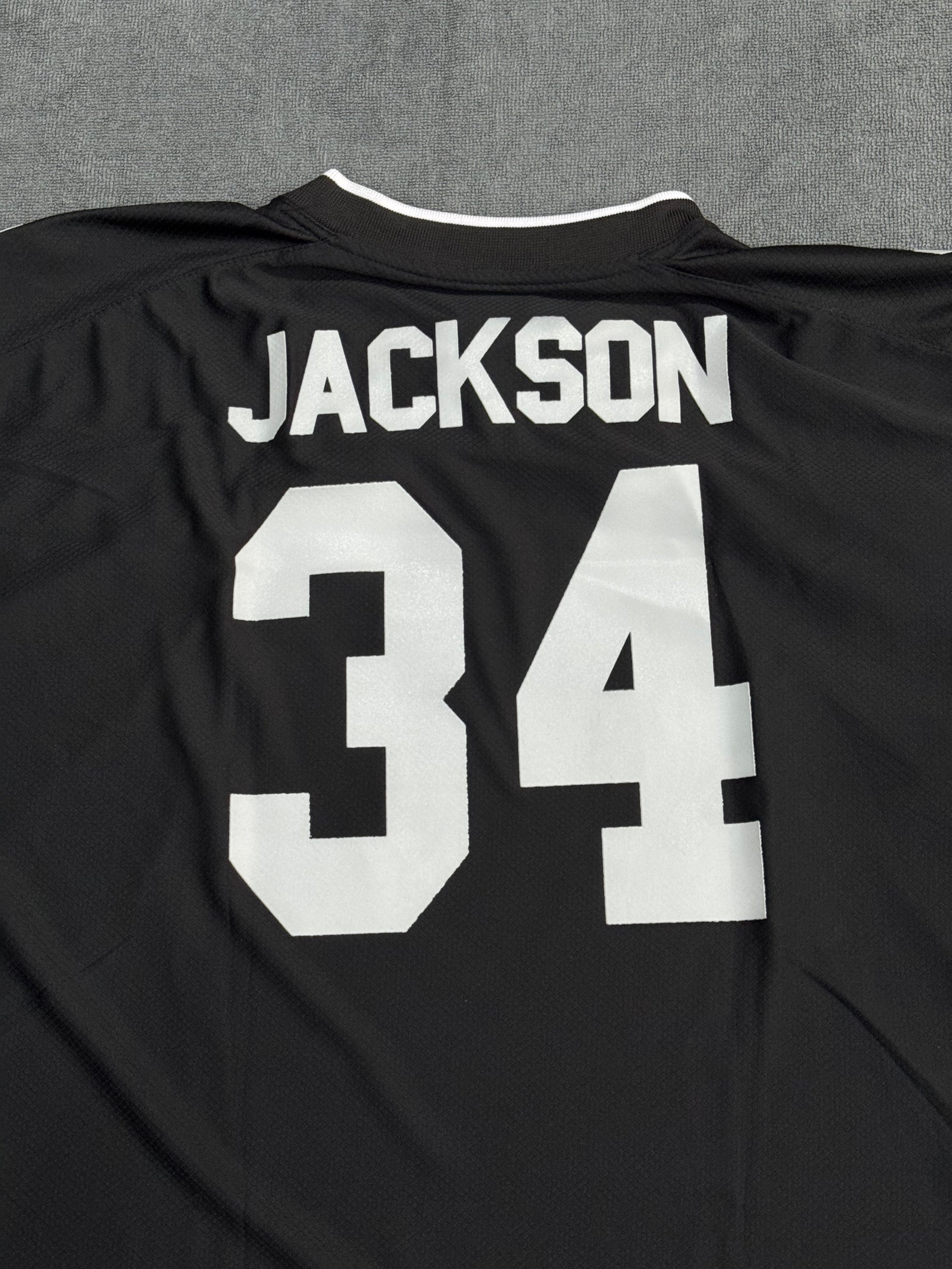 CAMISETA FUTEBOL AMERICANO RAIDERS 34 - PRETA