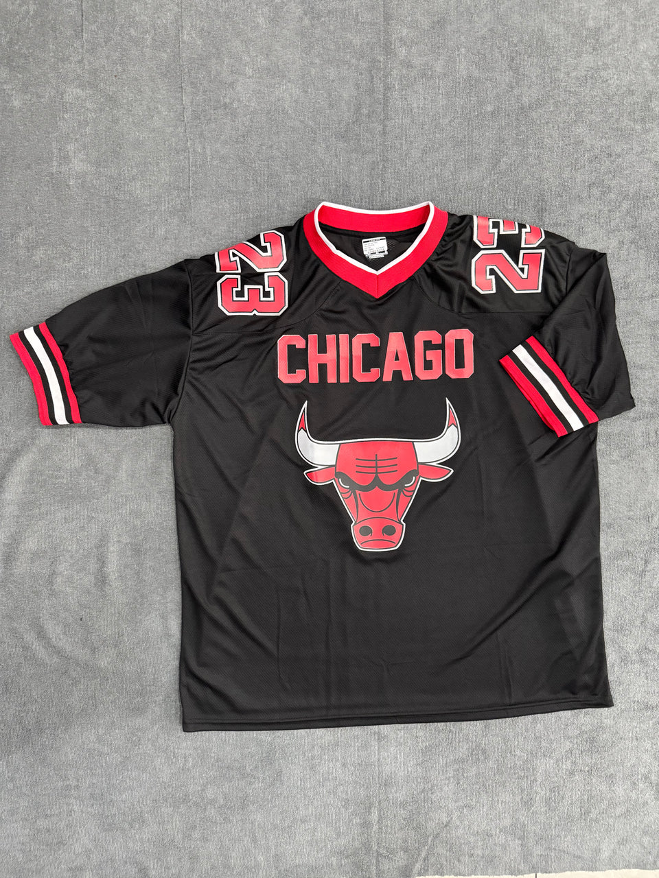 CAMISETA FUTEBOL AMERICANO CHICAGO BULLS - PRETA