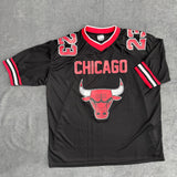 CAMISETA FUTEBOL AMERICANO CHICAGO BULLS - PRETA