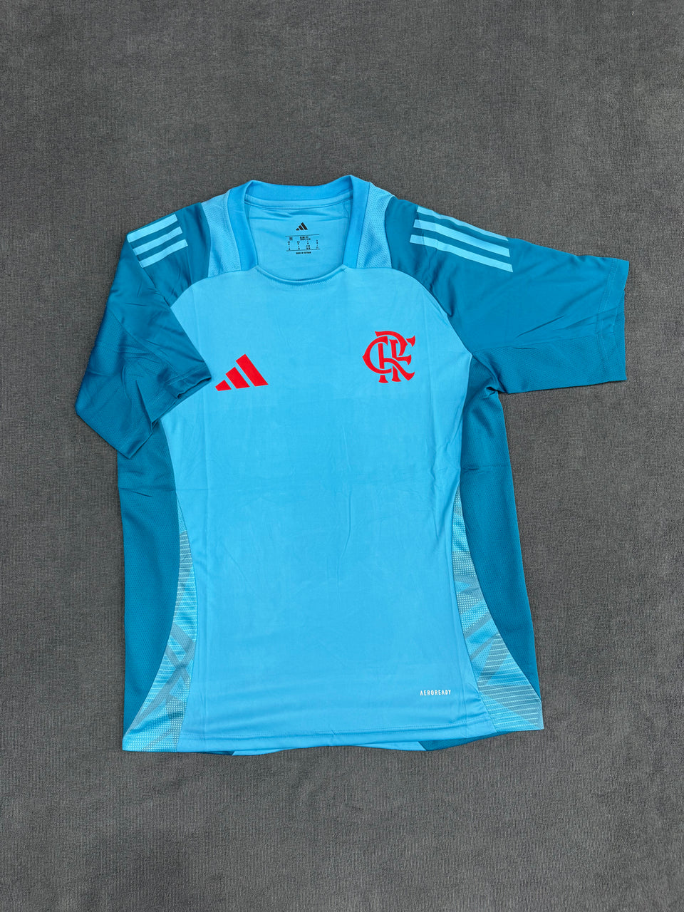 CAMISA FLAMENGO TREINO - AZUL CLARO