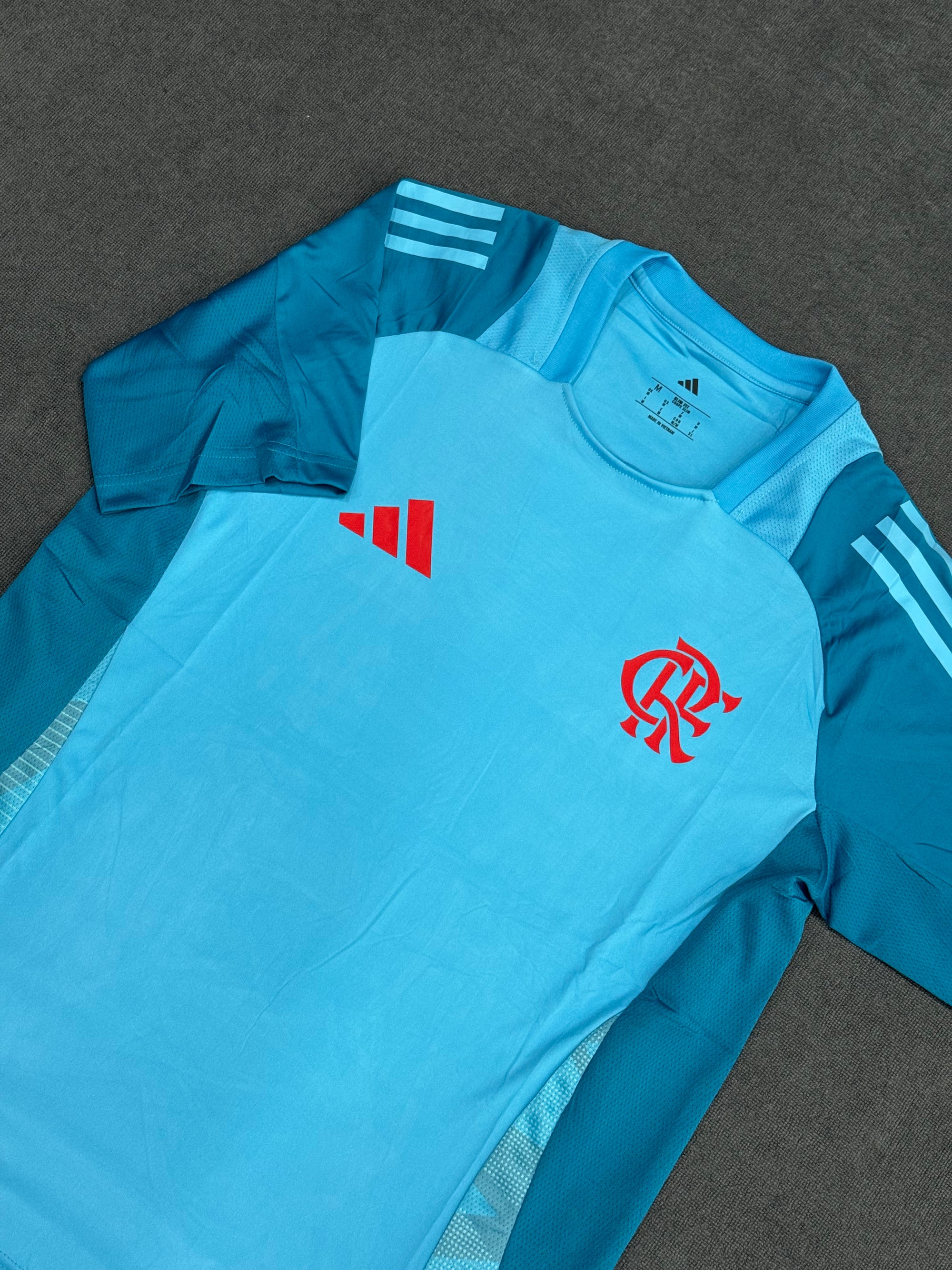 CAMISA FLAMENGO TREINO - AZUL CLARO