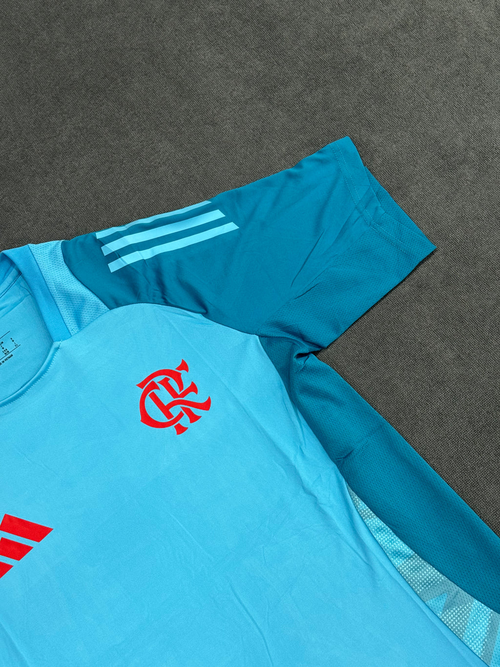 CAMISA FLAMENGO TREINO - AZUL CLARO