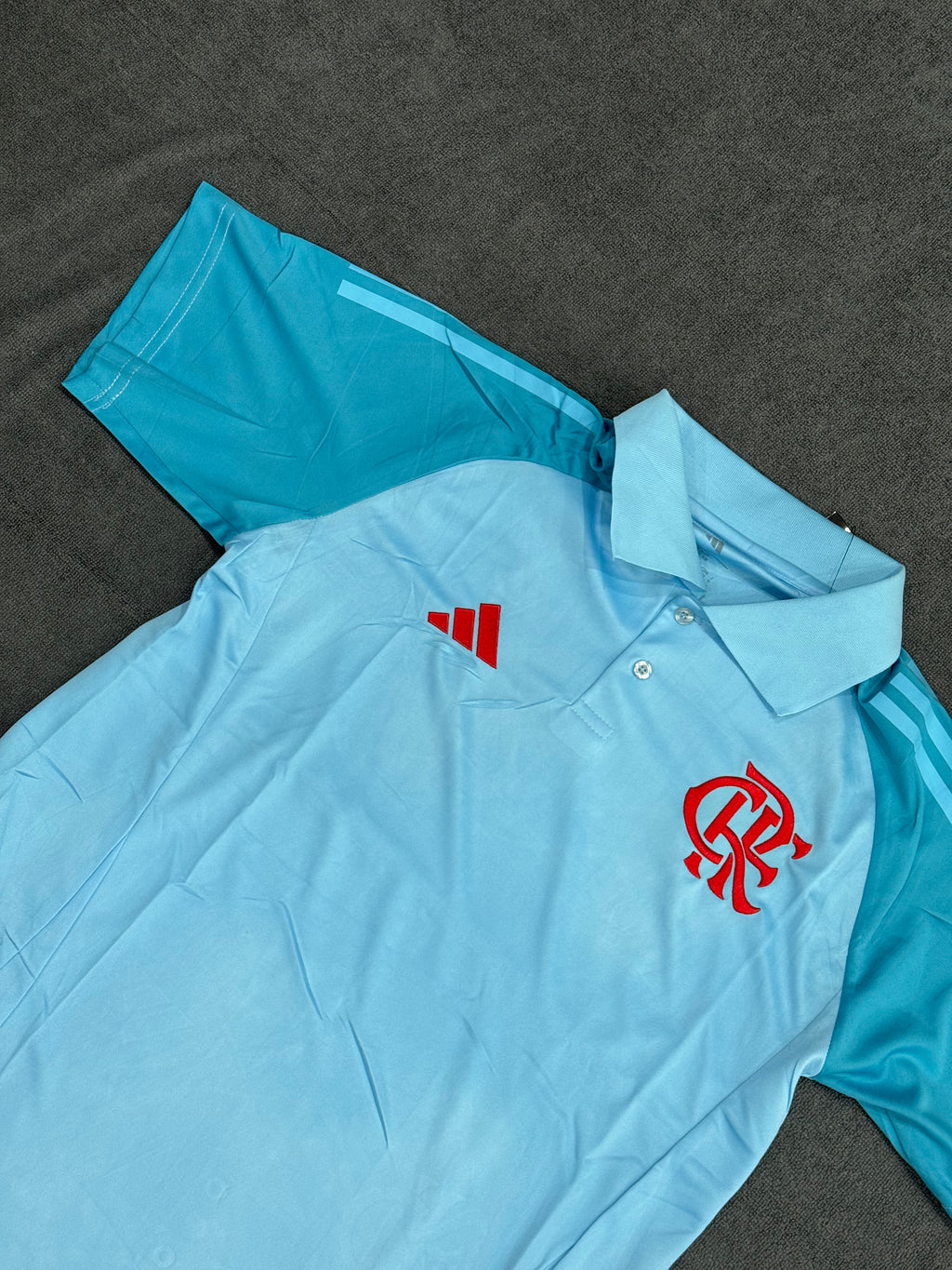 CAMISA FLAMENGO POLO - AZUL