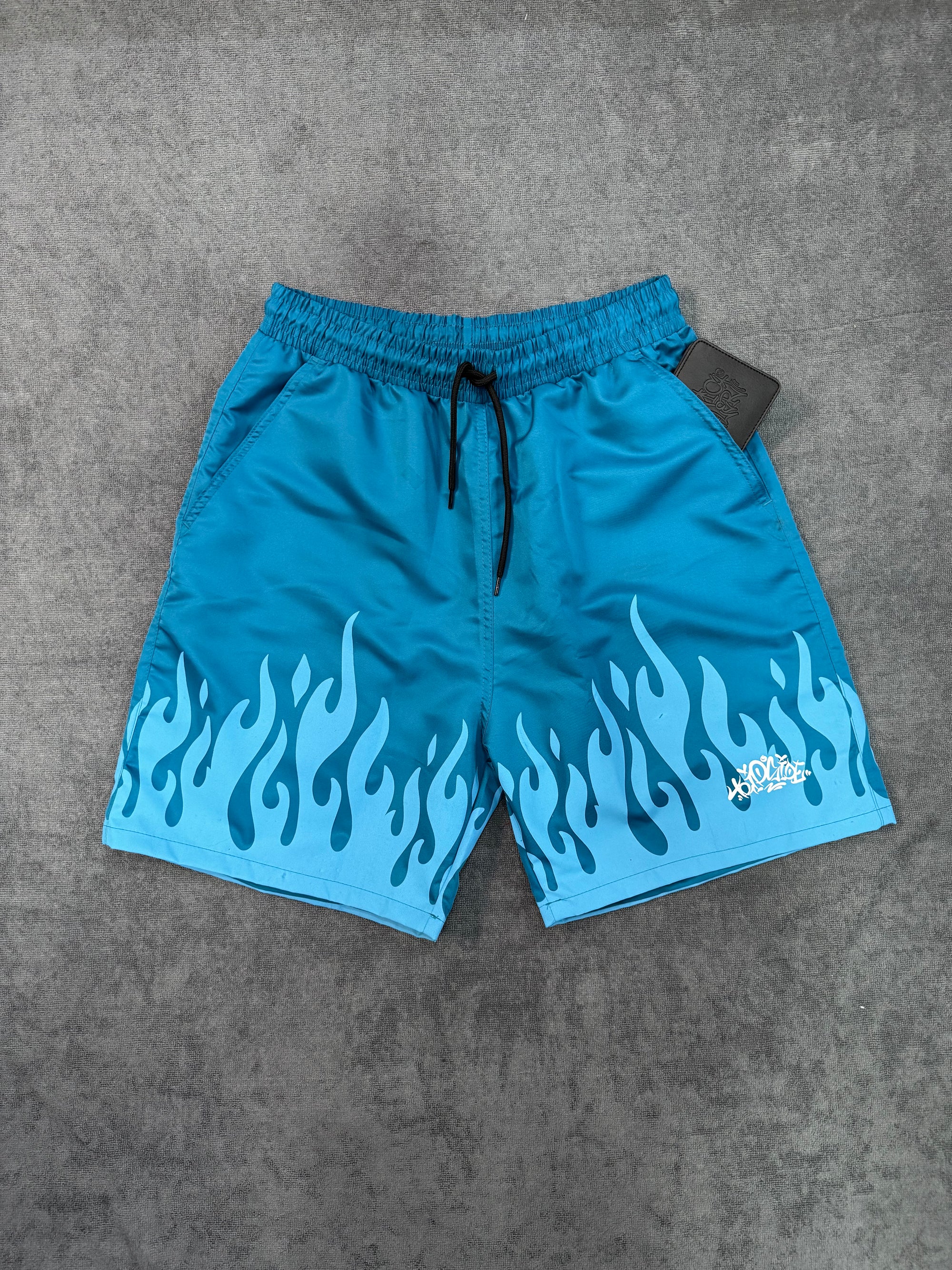 SHORT CHRONIC FIRE - AZUL